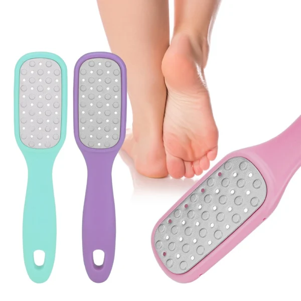 Colorful Metal Foot File Scraper Pedicure Callus Remover FCL-65 - Image 3