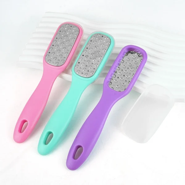 Colorful Metal Foot File Scraper Pedicure Callus Remover FCL-65 - Image 2
