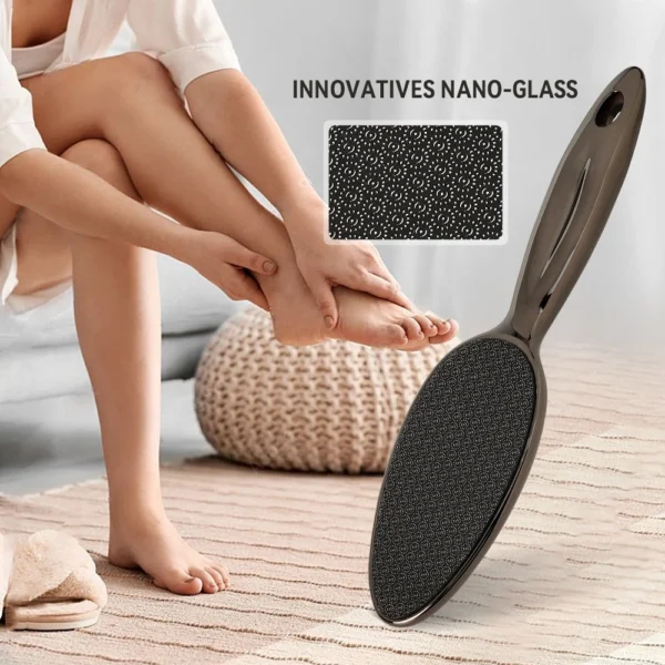 Glass Foot File Two Colors Green Brown - Image 5