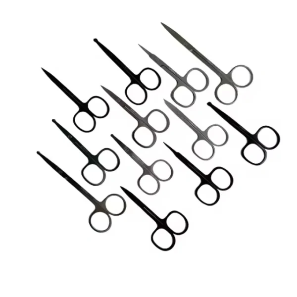 Professional Pointed Double Eyelid Trim Durable False Eyelashes Nail Sticker Cutting Scissors Eyebrow Trimmer Clipper All-in-One - Image 6