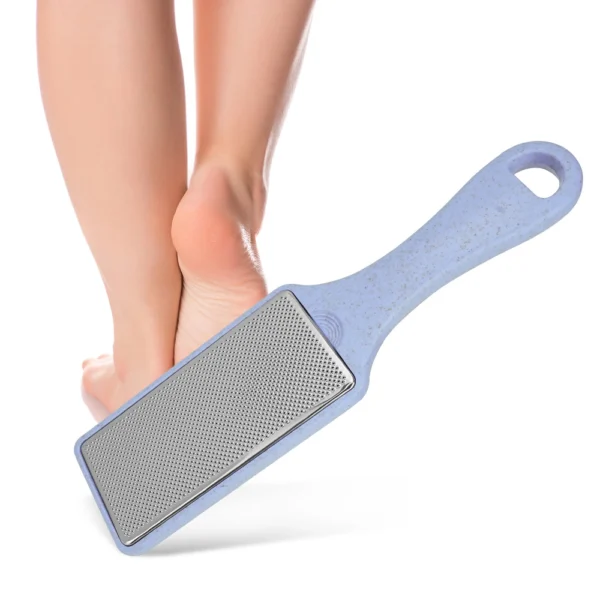 Pink Blue Foot File Remove Calluses Dry & Dead Skin - Image 4