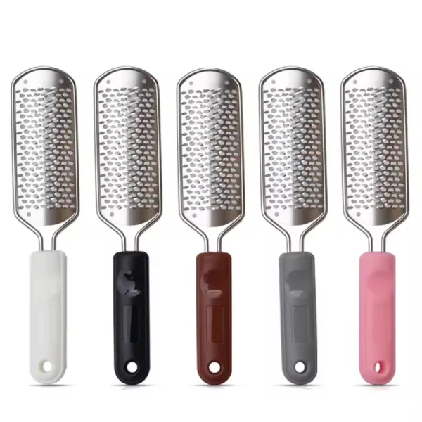 Stainless Steel Foot File Colossal Scrubber Metal Callus Remover - Image 2