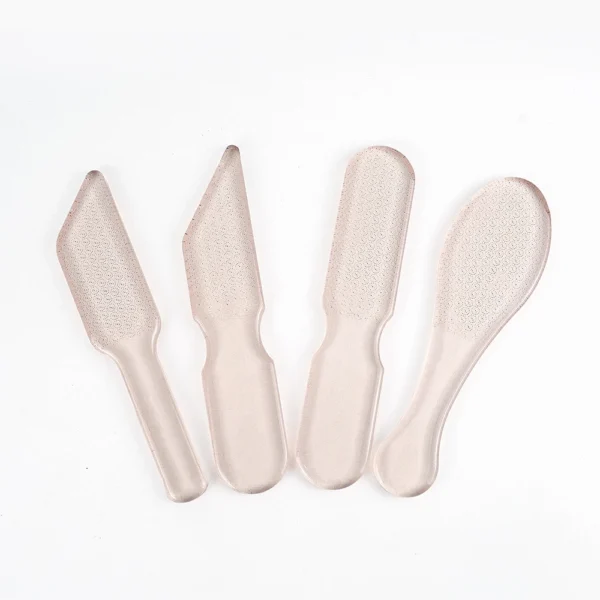 Transparent Light Brown Foot File - Image 3