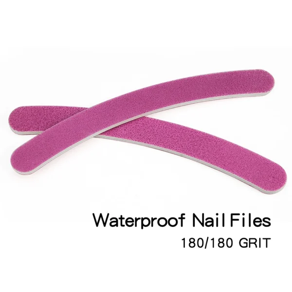 Rose Red Banana Shaped Nail File - Image 4