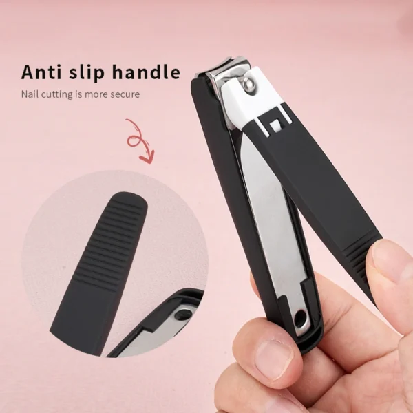 Black Anti Slip Handle Nail Clipper​ - Image 6
