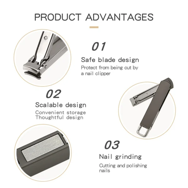 Nail Grinding Cutting and Polishingnails Nail Clipper​ - Image 2