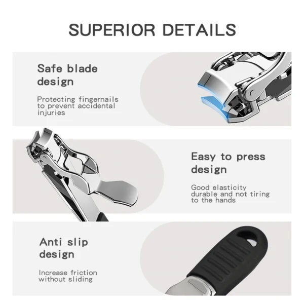 Easy to Pressdesign Good Elasticity Durable Mini Nail Clipper​ - Image 5
