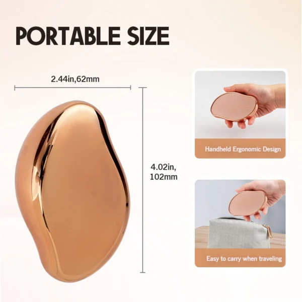 Short glass foot file Callus Remover - Image 4