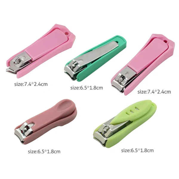 Colorful Anti Slip Handle Nail Clipper​ - Image 4