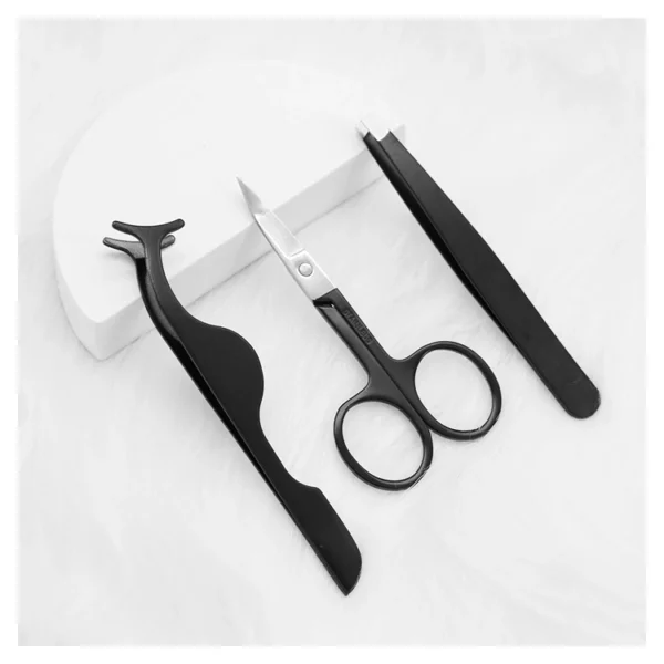 Black Tweezers and Scissors Set MSZ-367597 - Image 5