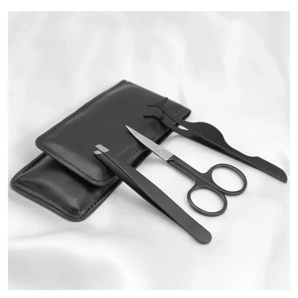 Black Tweezers and Scissors Set MSZ-367597 - Image 4