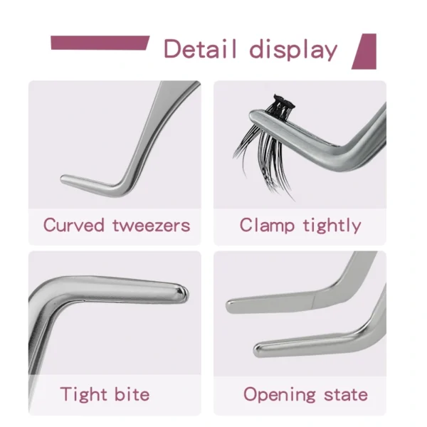 Small Curved Tweezers - Image 4
