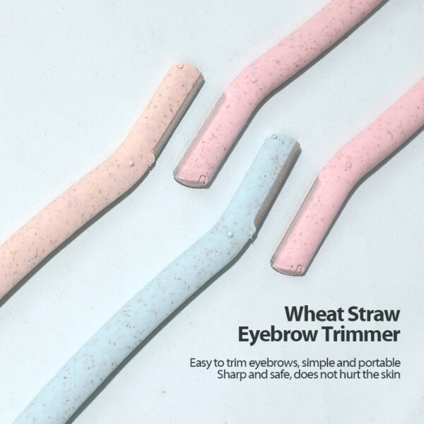 colorful wheat straw eyebow razor - Image 4